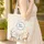 Bunnies Cafe Table Seashells Starfish Your Name - Beach Bunny Lover Gift Quilted Tote Bag - 4