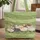Sheep Rolling Hills Wildflower Floral Wreath - Farmhouse Decor Gift Quilted Tote Bag - 1