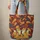Two Foxes Nuzzling Flowing Swirling Shapes - Wildlife Lover Nature Gift Everyday Tote Quilted Tote Bag - 6