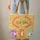 Three Horse Heads Colorful Manes Floral Wreath Wavy Lines Star Accent - Home Decor Quilted Tote Bag - 6