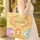 Three Horse Heads Colorful Manes Floral Wreath Wavy Lines Star Accent - Home Decor Quilted Tote Bag - 4