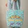 Dolphins Hibiscus Palm Water Ripples - Tropical Getaway Gift for Ocean Lovers Quilted Tote Bag - 6