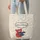 Red White Teddy Bears Hugging Navy Blue Heart Polka-dot Stars - New Parents Baby Gift Quilted Tote Bag - 6