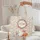Bunny Fox Wildflower Floral Wreath Name - Nature Lover Everyday Tote Quilted Tote Bag - 5