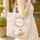Bunny Fox Wildflower Floral Wreath Name - Nature Lover Everyday Tote Quilted Tote Bag - 4