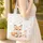 Artist Fox Wildflower Personalized Name Sign - Art Lover Gift for Fox Lovers Quilted Tote Bag - 4