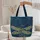 Swirling Organic Botanical Dragonfly Your Name Ribbon - Wildlife Lover Gift Quilted Tote Bag - 5