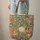 Indian Figures Botanical Foliage Floral Wreath - Folk Art Lifestyle Gift Quilted Tote Bag - 6
