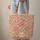 Indian Floral Wreath Personalized Name Bouquet - Boho Lifestyle Gift Quilted Tote Bag - 6