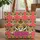 Tiger Portrait Vertical Stripes Vintage Plaque - Wildlife Lover Gift Quilted Tote Bag - 1