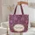 Personalized Name Ornate Medallion Indian Paisley Floral - Custom Gift for Her Quilted Tote Bag - 5