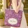 Personalized Name Ornate Medallion Indian Paisley Floral - Custom Gift for Her Quilted Tote Bag - 4