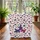 Scattered Folk Art Butterflies Focal Group Nature Lover Gift Quilted Tote Bag - 3