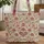 Indian Floral Botanical Medallion Floral Wreath - Boho Lifestyle Gift Quilted Tote Bag - 1