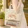 Fluffy Orange White Cat Botanical Floral Wreath Old Books - Cat Lover Tote Quilted Tote Bag - 4