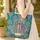 Ornate Antique Book Spines Butterfly Floral Gilded Scroll - Book Lover Gift Quilted Tote Bag - 4