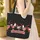 Folk Art Chickens Farmhouse Polka Dot - Everyday Tote for Chicken Lover Quilted Tote Bag - 4