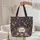Personalized Hedgehogs Wildflower Botanical - Wildlife Lover Everyday Gift Quilted Tote Bag - 5