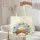 Floral Teacup Vintage Books Hydrangea Lavender - Tea Lover Gift Quilted Tote Bag - 5