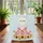 Farm Baby Pigs Sunflowers Swirling Floral Vines Leaves Floral Wreath Everyday Carryall Pig Lover Gift Quilted Tote Bag - 3