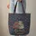 Wildflower Butterfly Vintage Books Teacup - Home Decor Gift for Book Lover Quilted Tote Bag - 6