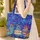 Chickens Eyeglasses Wooden Sign Botanical Paisley - Farmhouse Decor Chicken Lover Gift Quilted Tote Bag - 4