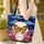 Monarch Butterfly Full Moon Wildflowers Golden Stars Starry Clouds - Nature Lover Gift Quilted Tote Bag - 4