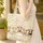 Cows Floral Crowns Personalized Name Wildflower Meadow - Farmhouse Cow Lover Gift Quilted Tote Bag - 4