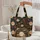 Vintage Roses Ornate Stacked Books - Book Lover Everyday Tote Quilted Tote Bag - 5