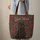 Regal Black Cat Green Eyes Red Roses Name - Cat Lover Home Decor Gift for Pet Owners Quilted Tote Bag - 6