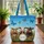 Calves Wildflower Meadow Blue Sky Butterflies - Farmhouse Decor Cow Lover Gift Quilted Tote Bag - 3