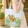 Yorkshire Terrier Puppy Blooming Garden - Personalized Dog Lover Everyday Tote Quilted Tote Bag - 4