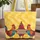 Patchwork Roosters Wooden Name Sign - Farmhouse Kitchen Decor Gift for Chicken & Rooster Lovers Quilted Tote Bag - 1