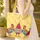 Patchwork Roosters Wooden Name Sign - Farmhouse Kitchen Decor Gift for Chicken & Rooster Lovers Quilted Tote Bag - 4