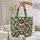 Ballerina in Arabesque Pose Personalized Name - Everyday Dance Enthusiast Gift Quilted Tote Bag - 5