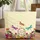 Purple Orange Teal Dragonflies Wildflowers Botanical Vines Garland - Nature Lover Gift Quilted Tote Bag - 1