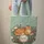 Orange Tabby Cat Floral Wreath Garden - Cat Lover Home Decor Gift Quilted Tote Bag - 6