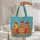 Googly Eye Chickens Red Comb Name Sign Farmhouse Decor - Chicken Lover Gift Quilted Tote Bag - 5