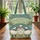 Personalized Cross Stitch Sheep Wildflower Hills - Baby Shower Gift Quilted Tote Bag - 3