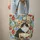 Black and White Cat Floral Garden - Pet Lover Everyday Carryall Gift Quilted Tote Bag - 6