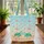 Sea Turtles Hibiscus Flowers Seashells - Ocean Lover Beach Vacation Gift Quilted Tote Bag - 3