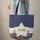 Texas Bluebonnet Flowers Stars Personalized Keepsake Gift for Bluebonnet Lover Quilted Tote Bag - 6