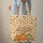 Polka-dotted Pumpkins Autumn Leaves Pinecones Wooden Sign Your Name - Fall Decor Gift Quilted Tote Bag - 6