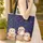 Baby Owlets Magical Glowing Books Celestial Constellations - Reader Everyday Gift Quilted Tote Bag - 4