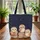 Baby Owlets Magical Glowing Books Celestial Constellations - Reader Everyday Gift Quilted Tote Bag - 3