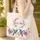 Hummingbird Hibiscus Floral Personalized Name - Bird Lover Gift Quilted Tote Bag - 4