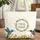 Hummingbirds Vines Garden Flowers Personalized Name - Wildlife Lover Gift Quilted Tote Bag - 1