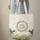 Hummingbirds Vines Garden Flowers Personalized Name - Wildlife Lover Gift Quilted Tote Bag - 6