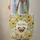 Pug Sunflowers Daisies Floral Wreath Your Name - Everyday Dog Lover Home Decor Gift Quilted Tote Bag - 6