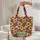 Sunflowers Honey Bees Hills Personalized Name Heart - Everyday Tote Gift Quilted Tote Bag - 5